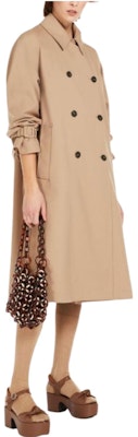 (W) 周末MaxMara驼色双排扣长大衣带领子。 2350260139600-002 Lookbook (W) 周末MaxMara驼色双排扣长大衣带领子。 2350260139600-002