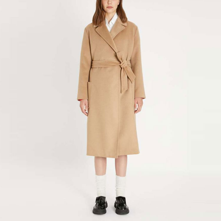 (Women) WEEKEND MaxMara  Camel Mid-Length Cashmere Coat. 5016071306011-ASSUAN 圖 3
