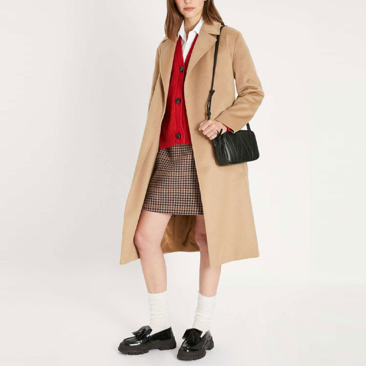 (Women) WEEKEND MaxMara  Camel Mid-Length Cashmere Coat. 5016071306011-ASSUAN 圖 6