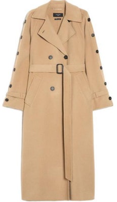 (W) WEEKEND MaxMara 卡其色雙排扣長大衣 5016024106-065 Buy (W) WEEKEND MaxMara 卡其色雙排扣長大衣 5016024106-065