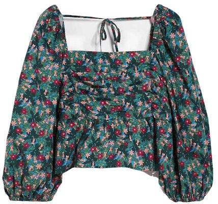 (W) WEEKEND MaxMara Atasan Lengan Panjang Hijau Motif Kotak Leher Persegi Panjang 5161044206-006 Buy (W) WEEKEND MaxMara Atasan Lengan Panjang Hijau Motif Kotak Leher Persegi Panjang 5161044206-006