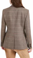 Shop (W) WEEKEND MaxMara 灰色格紋修身V領長袖西裝外套 5046010306-001