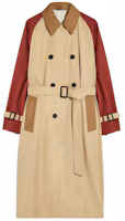 Order (W) WEEKEND MaxMara 卡其色寬鬆版型風衣,附品牌標誌與拉格蘭袖設計 5021024106003-CANASTA