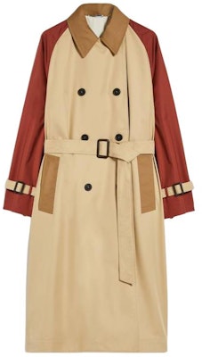 (W) WEEKEND MaxMara 卡其色宽松版休闲风衣,带徽标和拉格兰袖 5021024106003-CANASTA Order (W) WEEKEND MaxMara 卡其色宽松版休闲风衣,带徽标和拉格兰袖 5021024106003-CANASTA