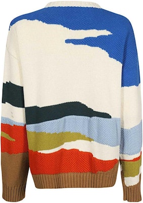 (W) 위켄드 막스마라 레터 프린트 크루넥 긴팔 스웨터 멀티컬러 2353662039600-001 Lookbook (W) 위켄드 막스마라 레터 프린트 크루넥 긴팔 스웨터 멀티컬러 2353662039600-001