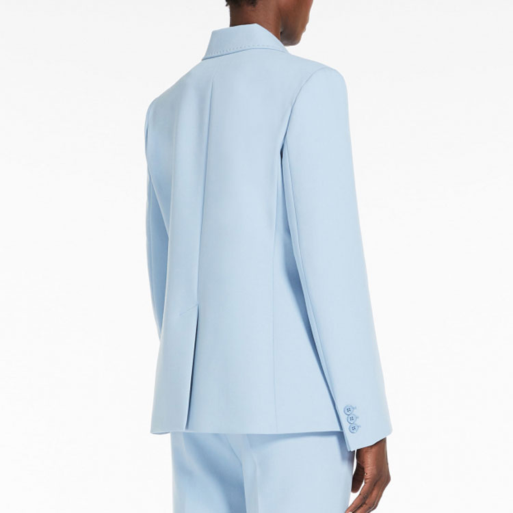 Purchase (W) WEEKEND MaxMara 浅蓝色简约单排扣休闲西装外套. 5041023706