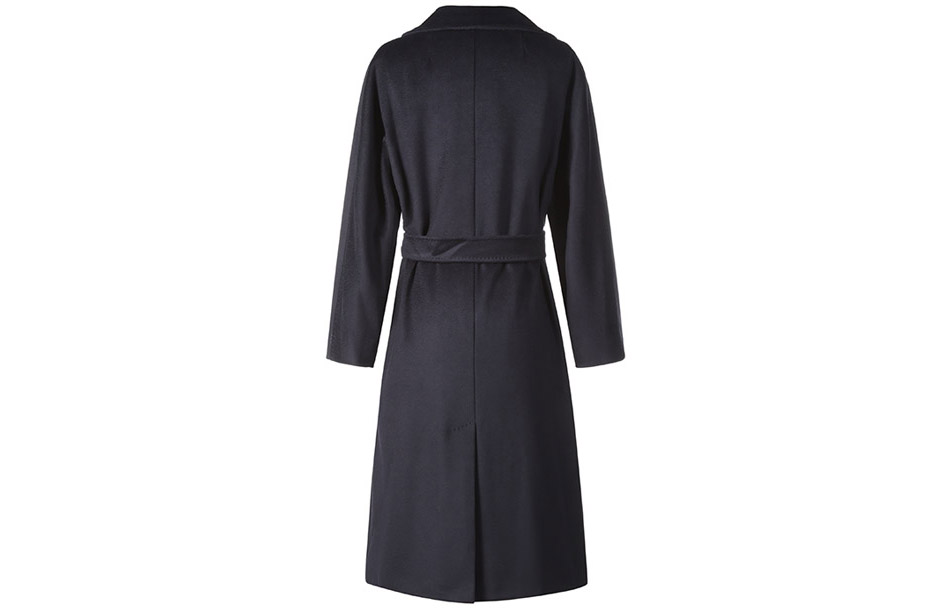 Lookbook (W) WEEKEND MaxMara 中长款羊毛大衣 海军蓝 5016021306010-RESINA