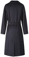 Lookbook (W) WEEKEND MaxMara 中長款羊毛大衣 深藍色 5016021306010-RESINA