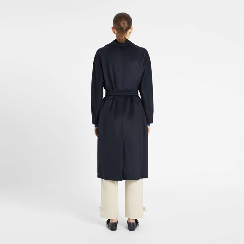 Purchase (W) WEEKEND MaxMara 中长款羊毛大衣 海军蓝 5016021306010-RESINA