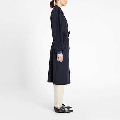 (W) WEEKEND MaxMara 中长款羊毛大衣 海军蓝 5016021306010-RESINA Details for (W) WEEKEND MaxMara 中长款羊毛大衣 海军蓝 5016021306010-RESINA