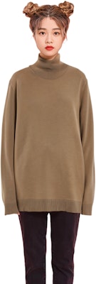 (W) WEEKEND MaxMara 卡其色寬鬆高領毛衣. 2353660133600-003 Purchase (W) WEEKEND MaxMara 卡其色寬鬆高領毛衣. 2353660133600-003