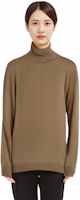 Details for (W) WEEKEND MaxMara 卡其色寬鬆高領毛衣. 2353660133600-003