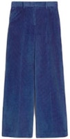 (Women) WEEKEND MaxMara Relaxed Fit Wide-Leg Casual Pants Blue. 2351360433600-007 (Women) WEEKEND MaxMara Relaxed Fit Wide-Leg Casual Pants Blue. 2351360433600-007