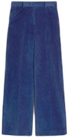 Order (W) WEEKEND MaxMara 寬鬆版型休閒闊腿長褲 藍色 2351360433600-007
