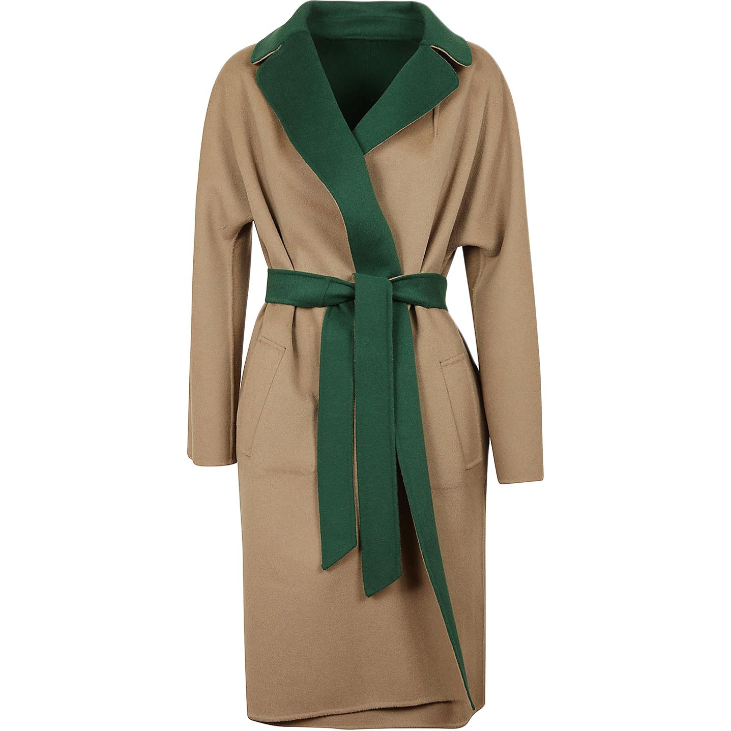 (Women) WEEKEND MaxMara  Reversible Wool Coat Medium Length. 5016031906011-RAIL