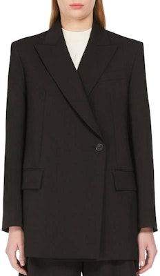 (W) WEEKEND MaxMara 纯黑色单排扣长袖西装外套 2425046061600-002 Details for (W) WEEKEND MaxMara 纯黑色单排扣长袖西装外套 2425046061600-002