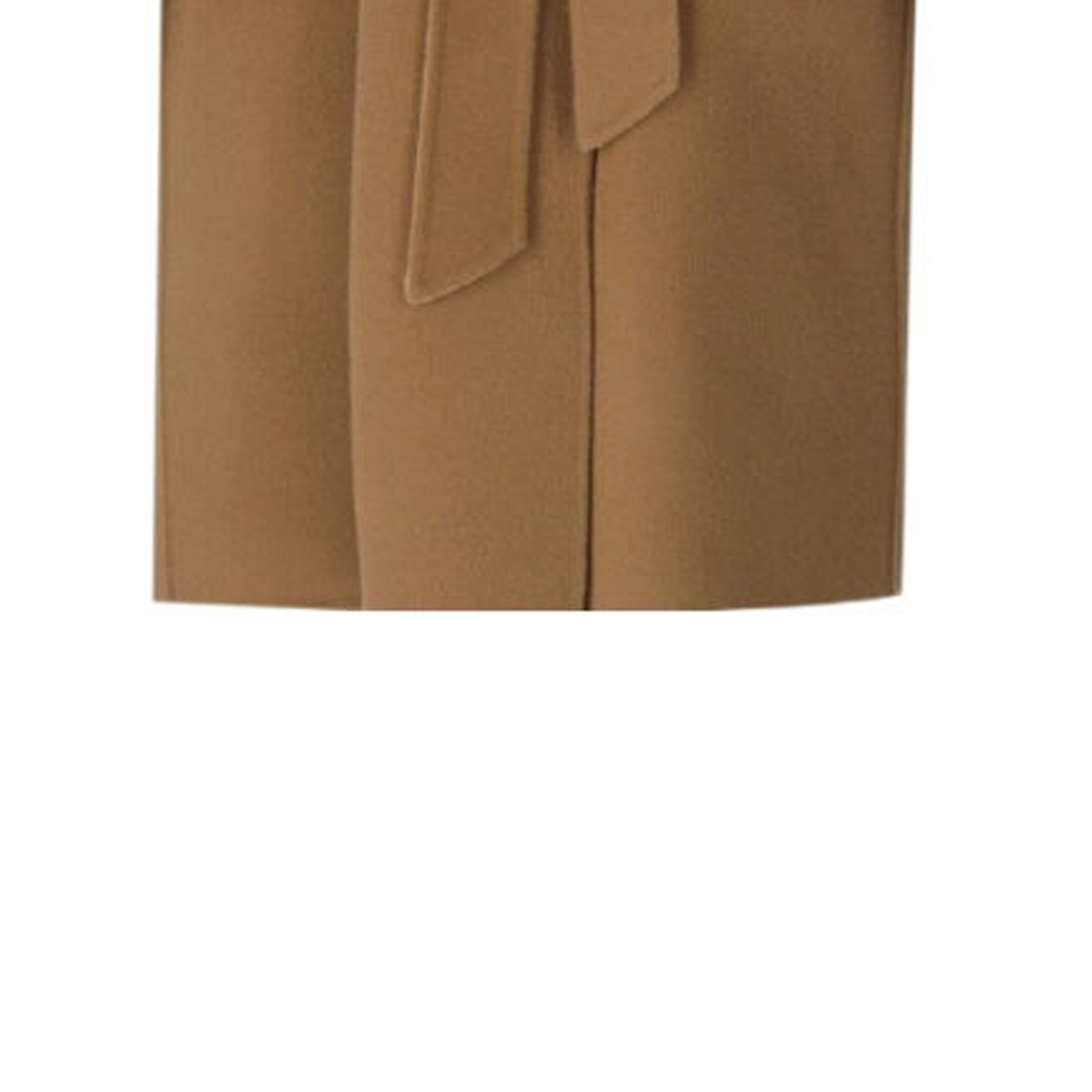 Cheap (W) WEEKEND MaxMara纯色系带风衣。 5016023906-027