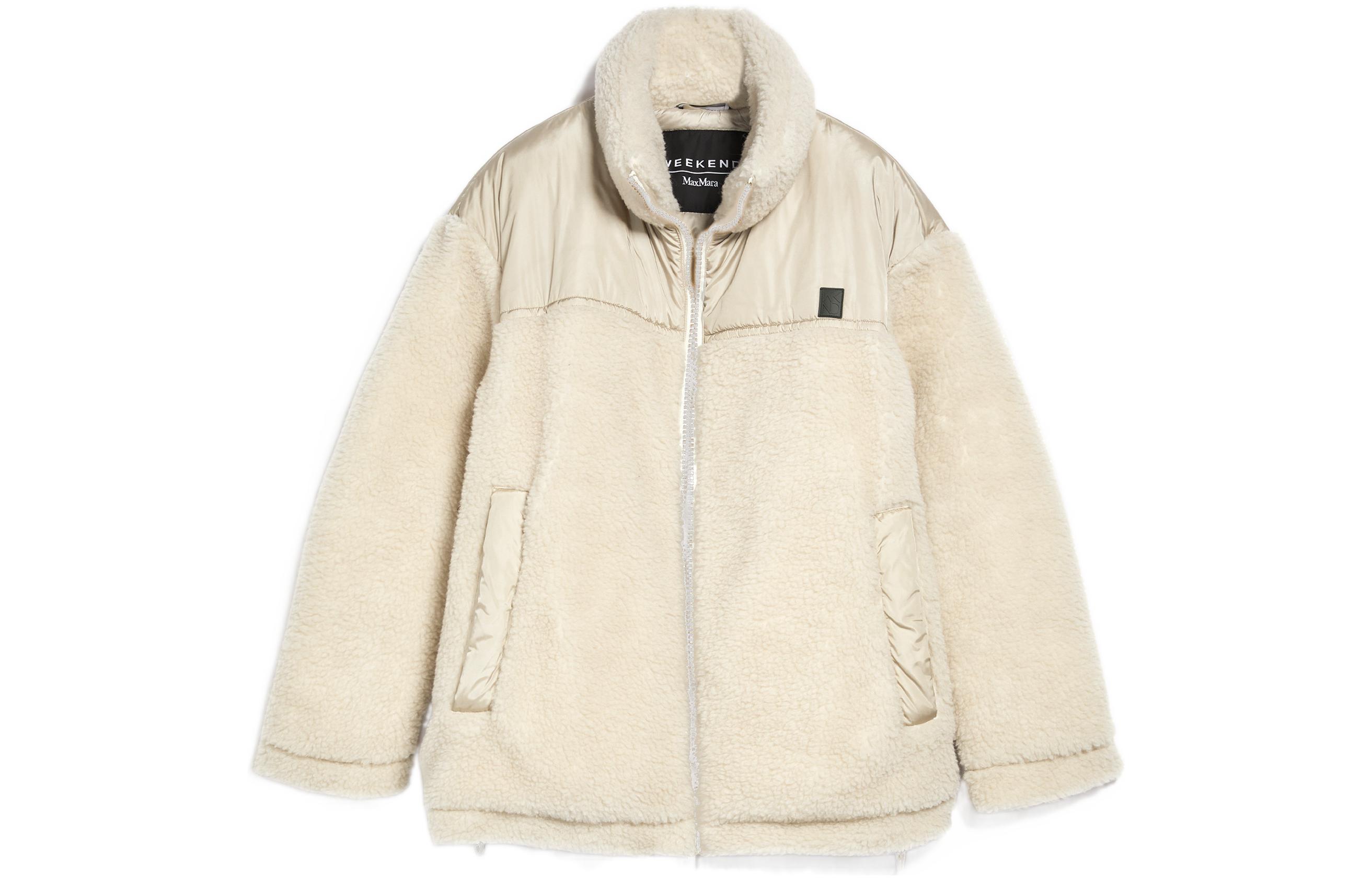 Order (W) Chaqueta de plumas de tafetán WEEKEND MaxMara Anabela para mujer en color vainilla. 5486082306001-ANABELA