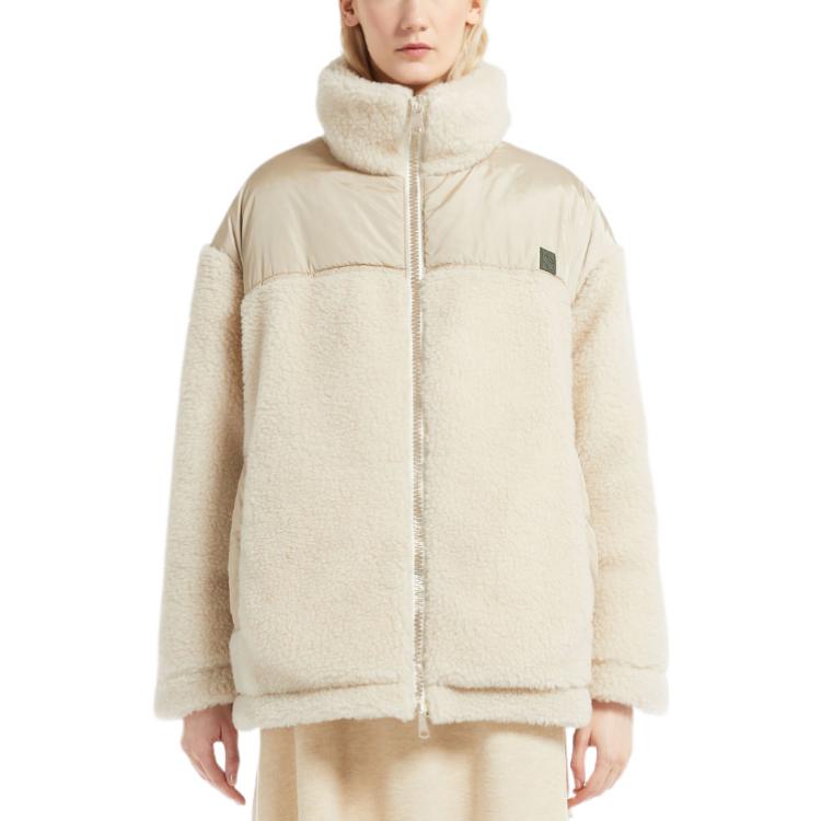 Shop (W) Chaqueta de plumas de tafetán WEEKEND MaxMara Anabela para mujer en color vainilla. 5486082306001-ANABELA