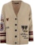 Buy (W) WEEKEND MaxMara Beige Cardigan Wanita Motif Huruf Anjing V-Neck. 2353460333600-001