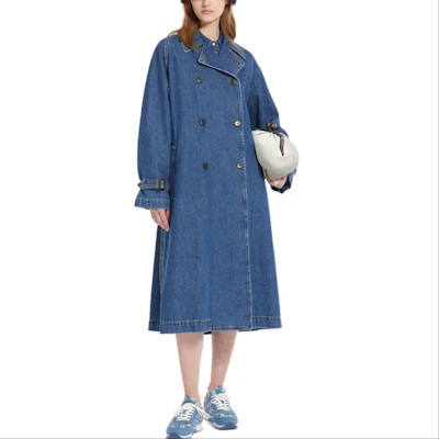 (W) WEEKEND MaxMara Blasy 雙排扣藍色風衣外套 5011044106002-BLASY Lookbook (W) WEEKEND MaxMara Blasy 雙排扣藍色風衣外套 5011044106002-BLASY