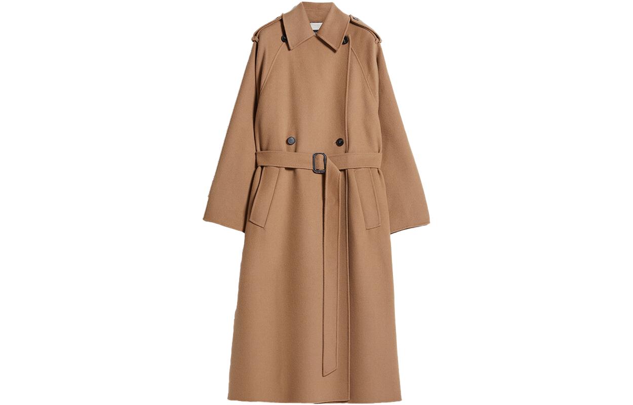 Order (W) WEEKEND MaxMara Cobalto 驼色腰带长袖大衣 5011013706058-COBALTO