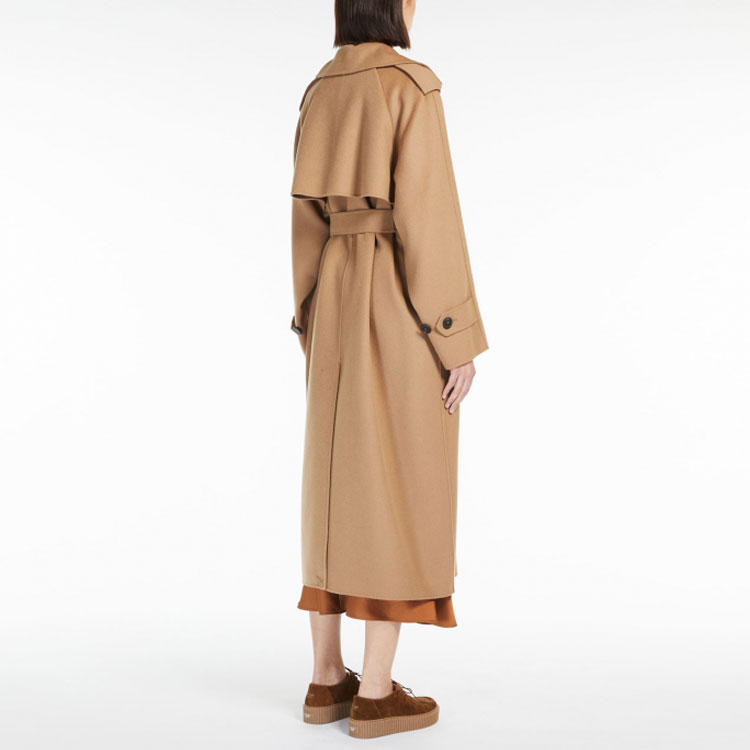 Shop (W) WEEKEND MaxMara Cobalto 驼色腰带长袖大衣 5011013706058-COBALTO