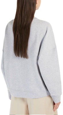 (W) 周末 MaxMara Danubio 标志印花灰色圆领卫衣 5926014106001-DANUBIO Purchase (W) 周末 MaxMara Danubio 标志印花灰色圆领卫衣 5926014106001-DANUBIO