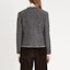 Purchase (W) WEEKEND MaxMara Delfimo Tweed Jaket Cropped Wanita Abu-Abu. 5916011906001-DELFINO