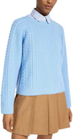 Purchase (W) WEEKEND MaxMara Elid 藍色休閒針織套頭毛衣 5366163306015-ELID