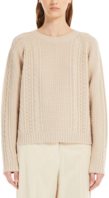 (W) WEEKEND MaxMara Elid Sweater Wanita Khaki Lengan Panjang Leher Bulat. 5366163306002-ELID Shop (W) WEEKEND MaxMara Elid Sweater Wanita Khaki Lengan Panjang Leher Bulat. 5366163306002-ELID