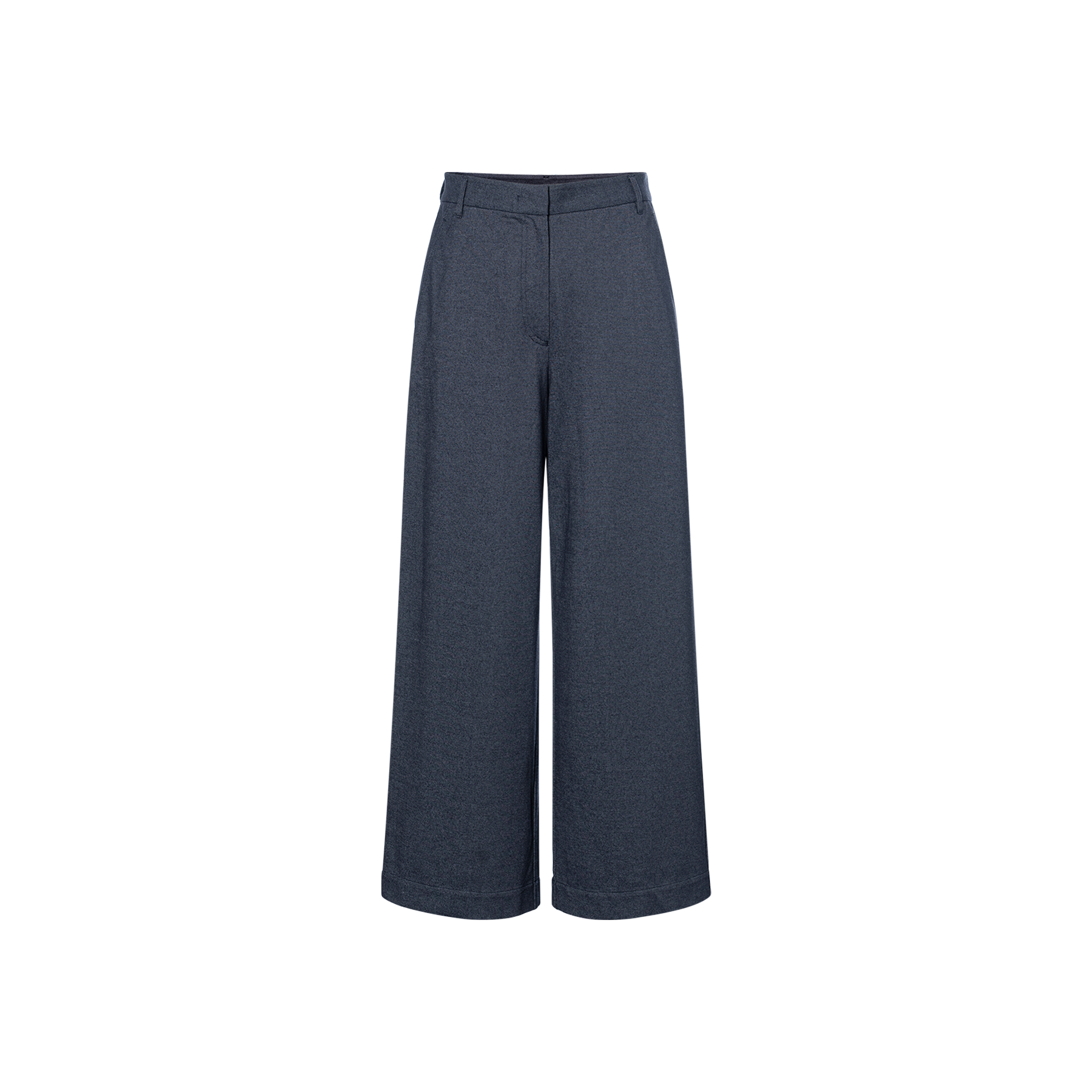 (Women) WEEKEND MaxMara Foster  Blue Casual Solid Color Trousers 5781032706001-FOSTER
