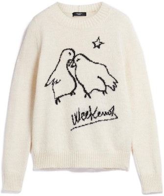 (W) WEEKEND MaxMara FW22 Alpaca Cotton Putih Sweater WE5366132906-005 Buy (W) WEEKEND MaxMara FW22 Alpaca Cotton Putih Sweater WE5366132906-005