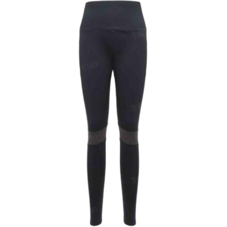 (Women) WEEKEND MaxMara FW22  Slim Fit Logo Print Pants in Navy Blue. 57860119600-007