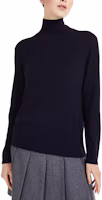 Shop (W) WEEKEND MaxMara Kiku 系列絲羊毛高領毛衣 女士海軍藍款式。 5366013306005-KIKU