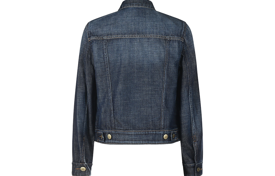 Lookbook (W) WEEKEND MaxMara Malizia Jaket Denim Crop Biru Katun. 5041102706009-MALIZIA