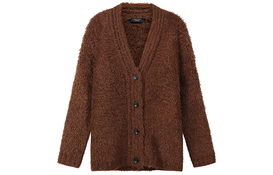 Order (W) WEEKEND MaxMara Molveno Sweater Wanita Rajut Warna Camel Gelap. 5346032306002-MOLVENO