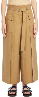 (W) 위켄드 맥스마라 피나이데 카키 하이웨이스트 와이드레그 캐주얼 팬츠. 5131154206003-PINIDE Shop (W) 위켄드 맥스마라 피나이데 카키 하이웨이스트 와이드레그 캐주얼 팬츠. 5131154206003-PINIDE