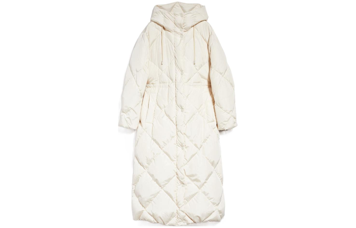 (Women) WEEKEND MaxMara Quilted Hooded Long Sleeve Cotton Jacket Women’s White 5496033306-008 圖 2
