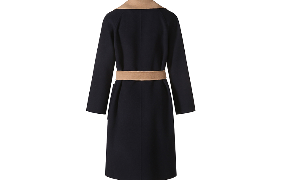 Lookbook (W) WEEKEND MaxMara RAIL 双面羊毛中长大衣 海军蓝 5016031906014-RAIL