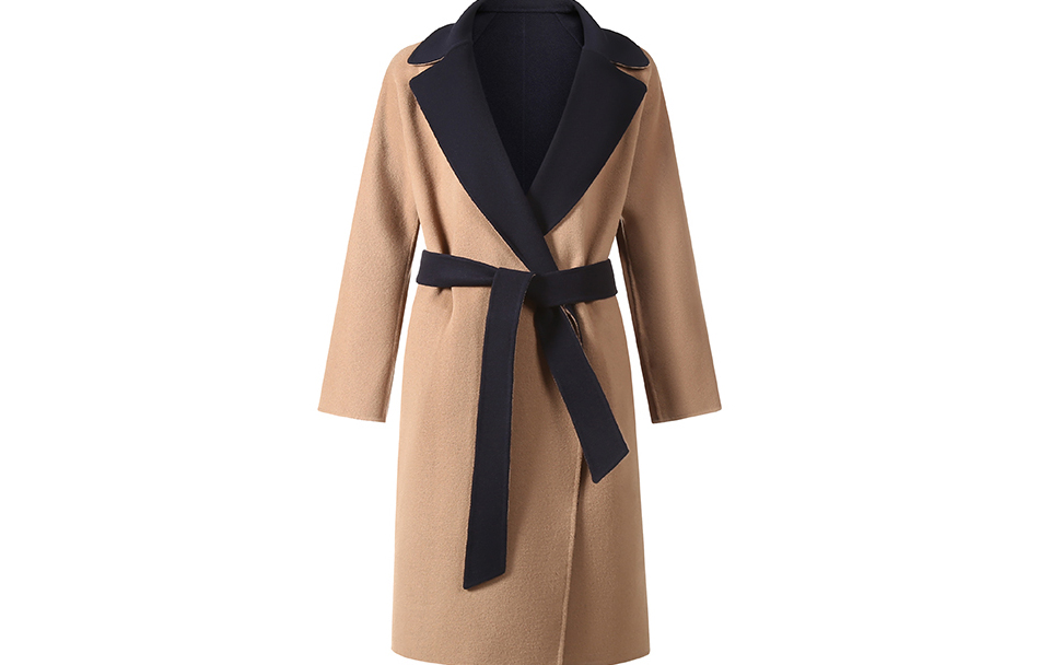 Shop (W) WEEKEND MaxMara RAIL 双面羊毛中长大衣 海军蓝 5016031906014-RAIL