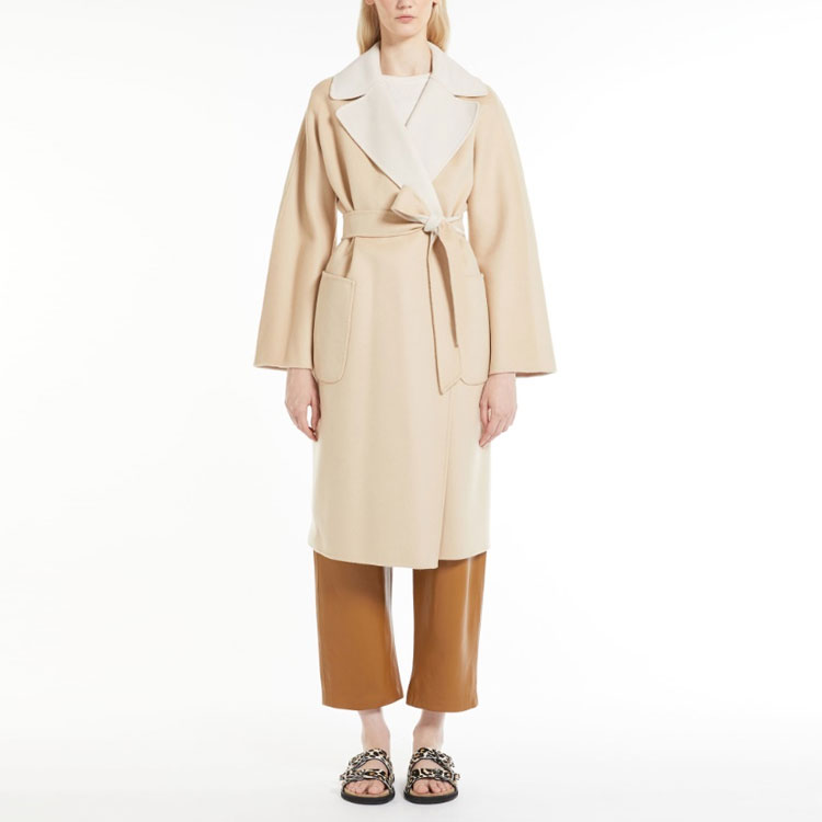 Lookbook (W) WEEKEND MaxMara Rail系列 米色双面腰带大衣. 5016042906013-RAIL