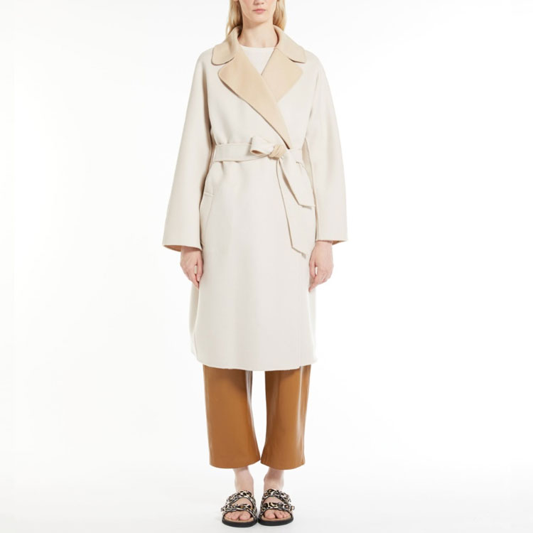 Shop (W) WEEKEND MaxMara Rail系列 米色双面腰带大衣. 5016042906013-RAIL