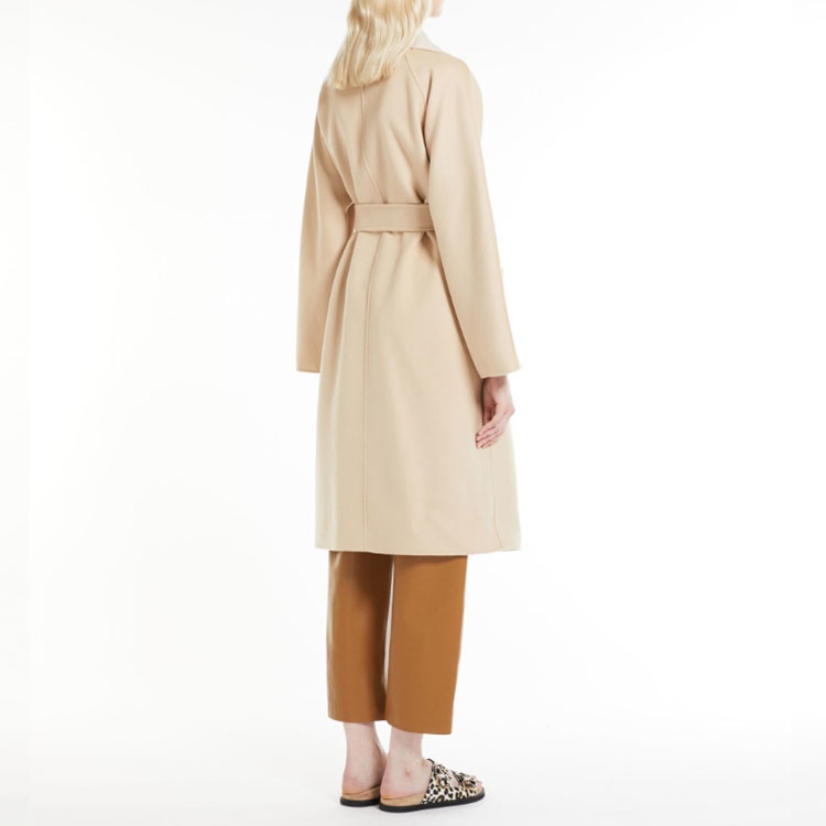 Purchase (W) WEEKEND MaxMara Rail系列 米色双面腰带大衣. 5016042906013-RAIL