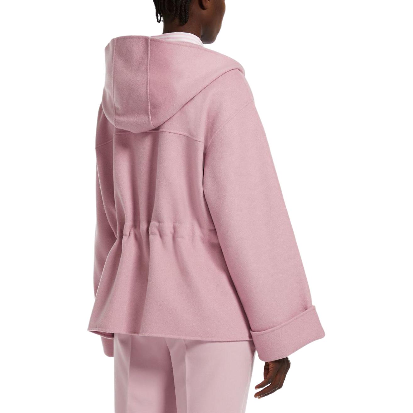 (Women) WEEKEND MaxMara Rango Hooded Wool Parka Pink  Loose-Fit Coat. 5081054106049-RANGO 圖 5