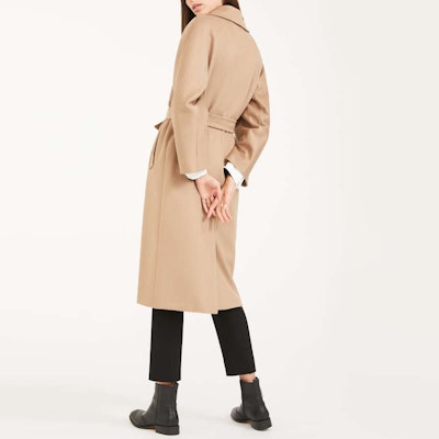 (W) WEEKEND MaxMara Resina Mantel Wol Klasik Tie Panjang Sedang Warna Camel. 5016020306006-RESINA Purchase (W) WEEKEND MaxMara Resina Mantel Wol Klasik Tie Panjang Sedang Warna Camel. 5016020306006-RESINA