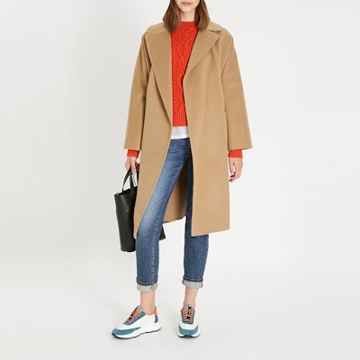 (W) 위켄드 맥스마라 로보 카멜 벨티드 루즈핏 코트 칼라 디자인. 5016081906016-ROVO Shop (W) 위켄드 맥스마라 로보 카멜 벨티드 루즈핏 코트 칼라 디자인. 5016081906016-ROVO