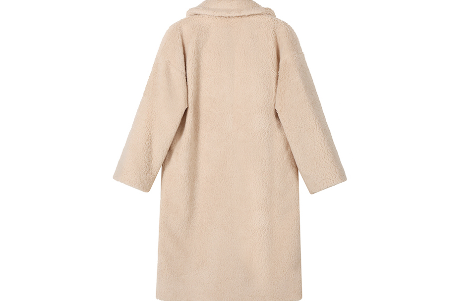 (Women) WEEKEND MaxMara Salmone Beige Long Button Coat for Women. 5016032306005-SALMONE 圖 3