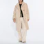 Shop (W) 周末MaxMara Salmone米色女士长款纽扣大衣 5016032306005-SALMONE