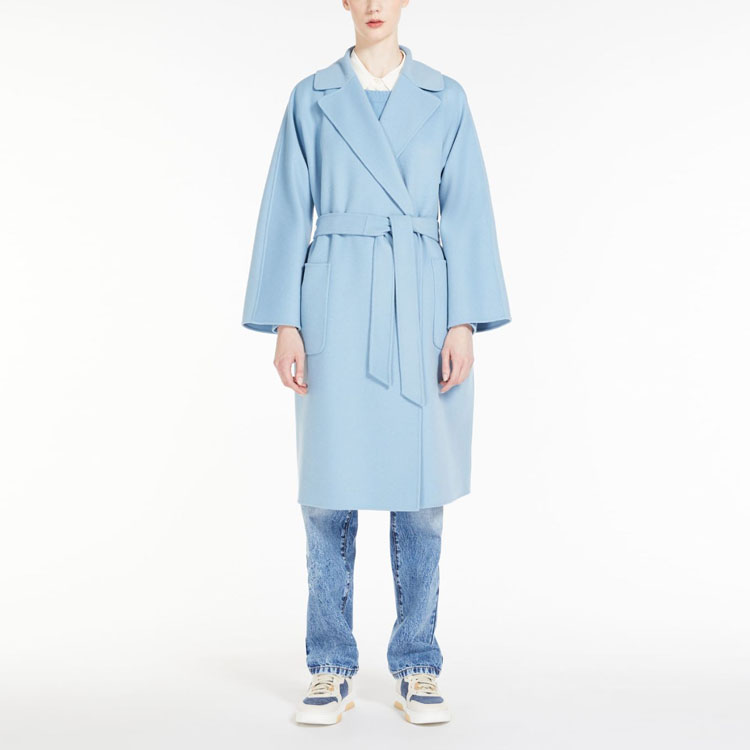 Lookbook (W) ウィークエンド マックスマーラ セルツ ウールコート ノッチドラペル&ベルト付き 5011033706050-SELZ